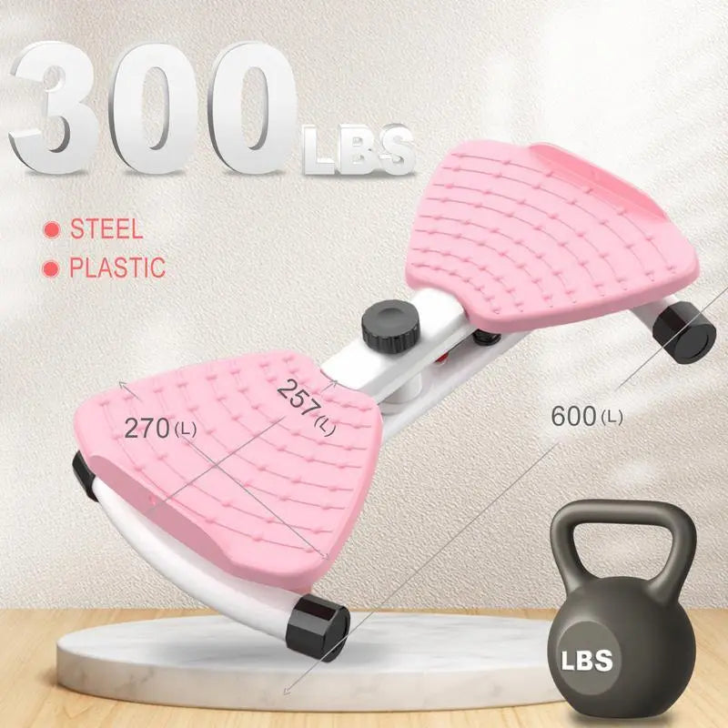 Women'S Waist Twister Disc, Portable Ab Twisting Board for Aerobic Home Workout & Core Training, 300 Lbs Capacity, Ab Workout Equipment, Abdominal Core Equipment, Exercise Equipment