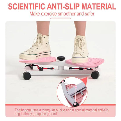 Women'S Waist Twister Disc, Portable Ab Twisting Board for Aerobic Home Workout & Core Training, 300 Lbs Capacity, Ab Workout Equipment, Abdominal Core Equipment, Exercise Equipment