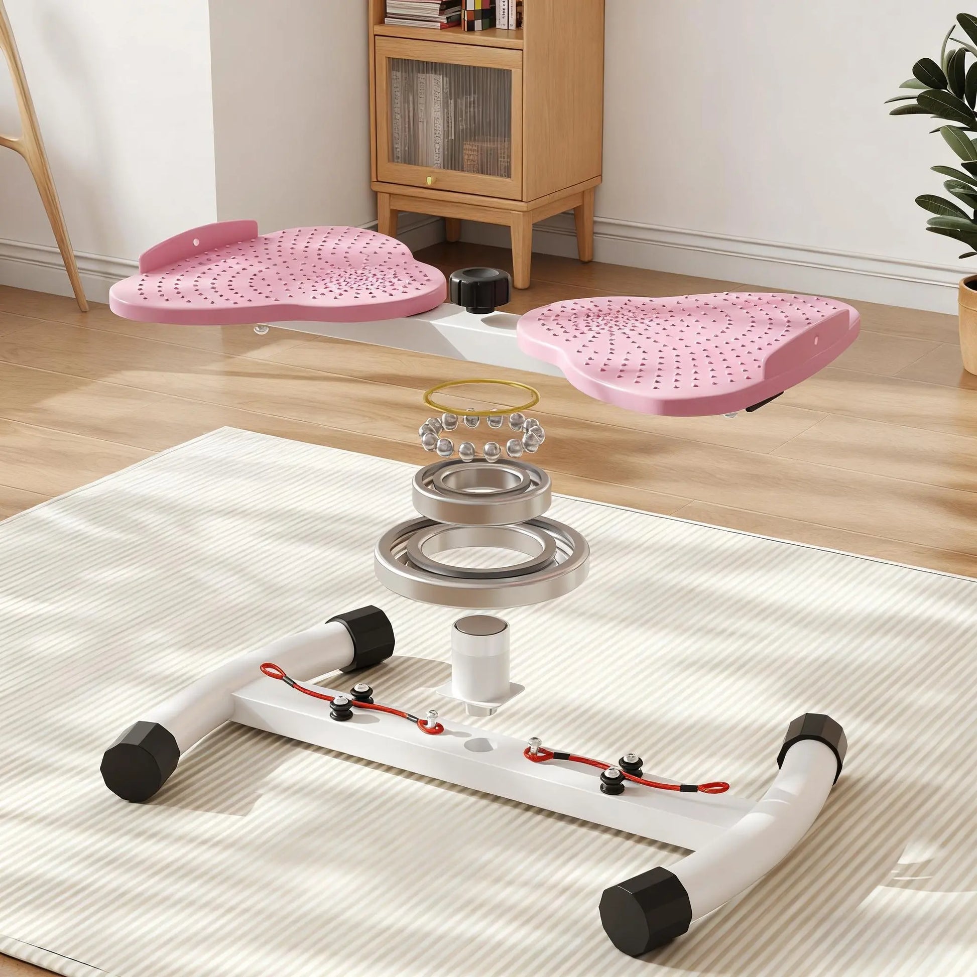 Women'S Waist Twister Disc, Portable Ab Twisting Board for Aerobic Home Workout & Core Training, 300 Lbs Capacity, Ab Workout Equipment, Abdominal Core Equipment, Exercise Equipment
