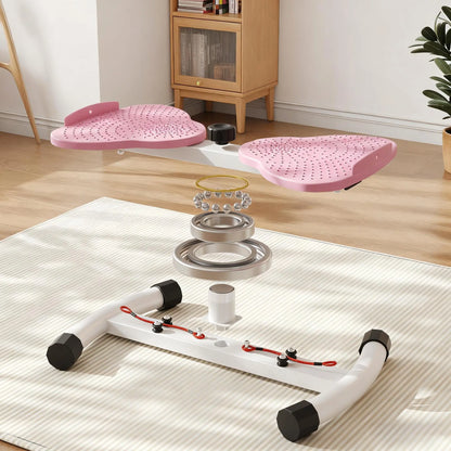 Women'S Waist Twister Disc, Portable Ab Twisting Board for Aerobic Home Workout & Core Training, 300 Lbs Capacity, Ab Workout Equipment, Abdominal Core Equipment, Exercise Equipment